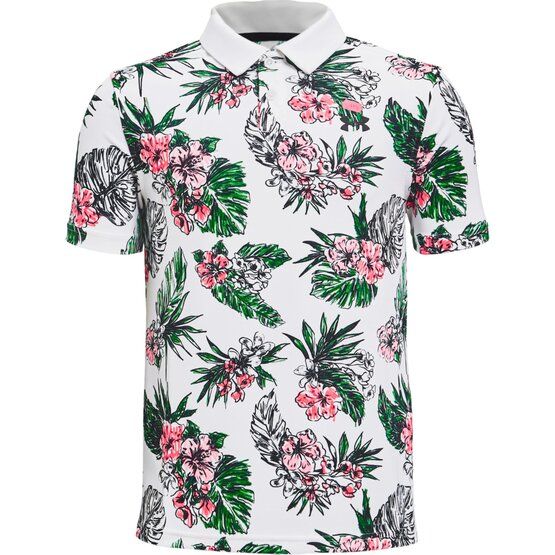 Under Armour  Performance Floral Polo white