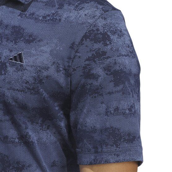 Adidas Go-To Print Halbarm Polo navy