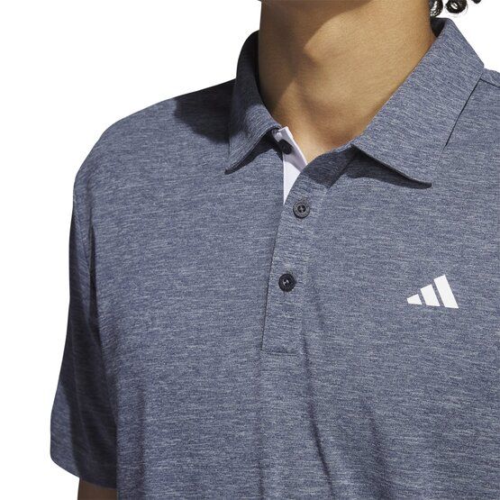 Adidas  Drive HTR half sleeve polo navy