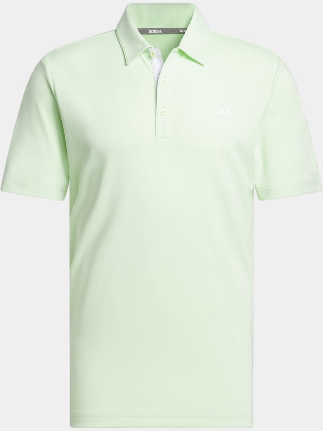adidas Drive HTR Halbarm Polo hellgrün