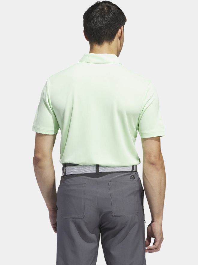 adidas Drive HTR Halbarm Polo hellgrün