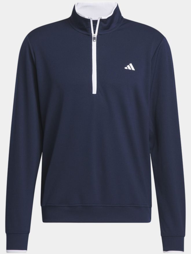 adidas Lightweight Half-Zip Top Stretch Unterzieher navy