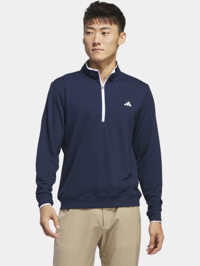 adidas Lightweight Half-Zip Top Stretch Unterzieher navy