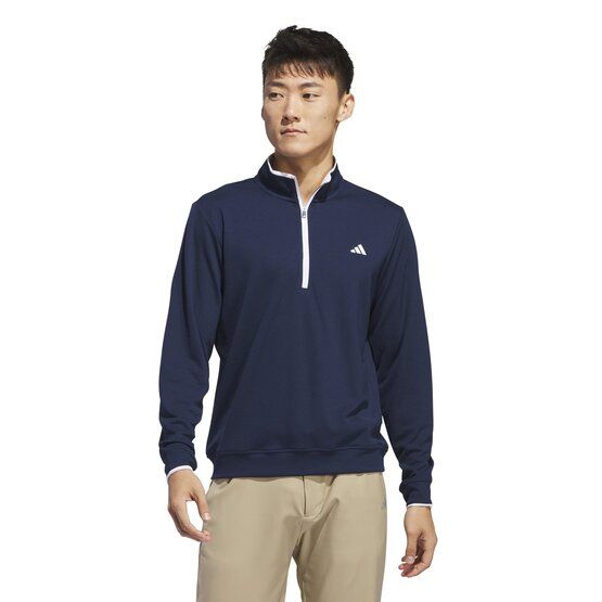 Adidas Lightweight Half-Zip Top Stretch Unterzieher navy