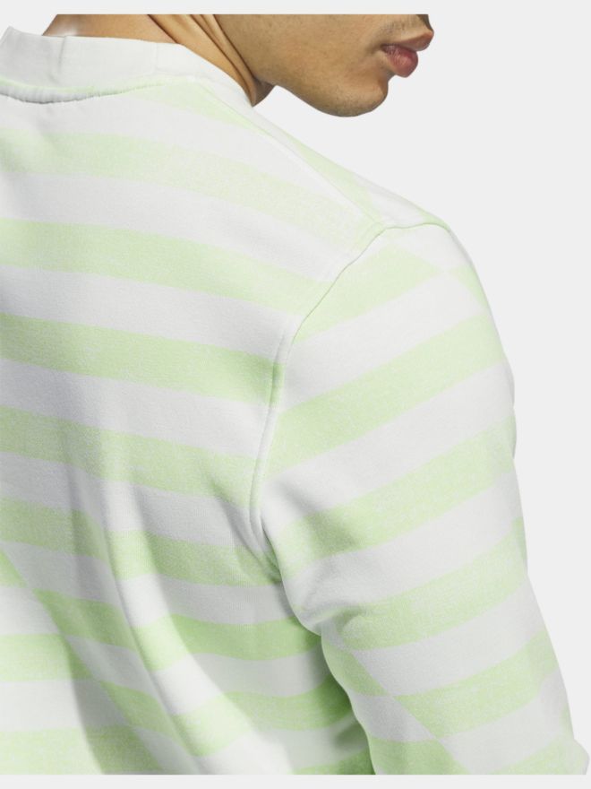 adidas Ultimate365 Printed Crewneck Sweatshirt Stretch Midlayer hellgrün