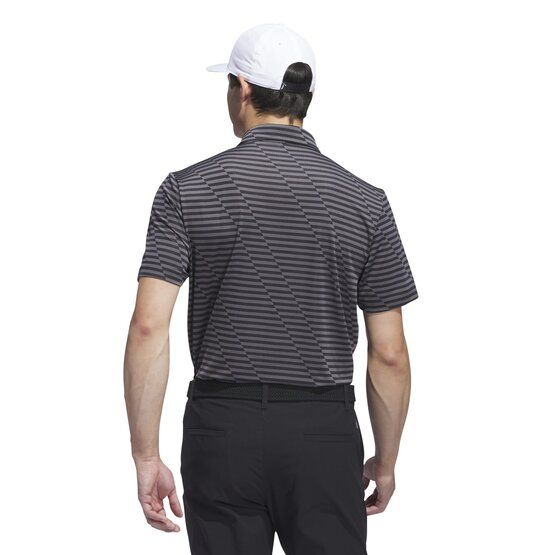 Adidas Ultimate365 Mesh Print Halbarm Polo schwarz