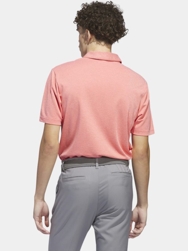 adidas Drive HTR Halbarm Polo rot