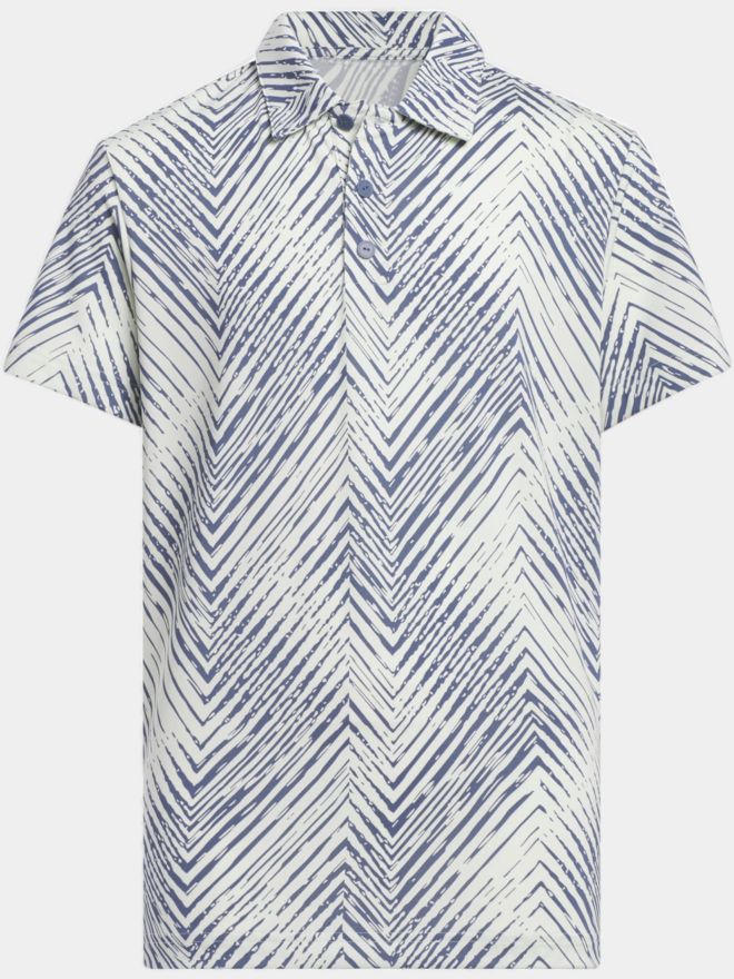 adidas Boys Scripted Half Sleeve Polo multicolor