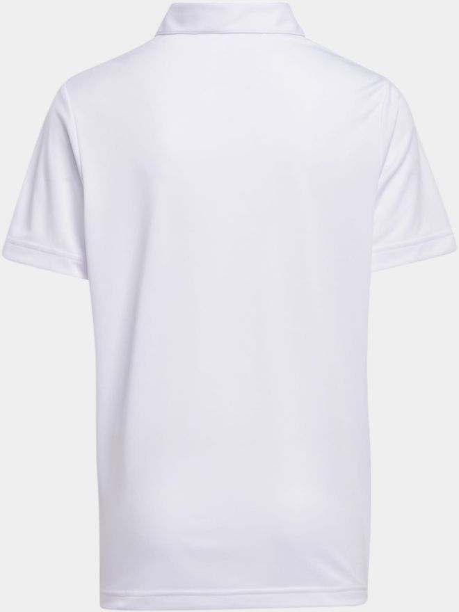 adidas Boys Performance Halbarm Polo weiß