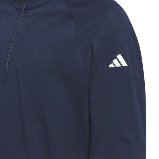 Adidas  Unisex Quarter-Zip Stretch Midlayer navy