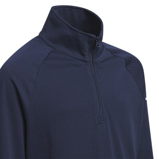 Adidas Unisex Quarter-Zip Stretch Midlayer navy