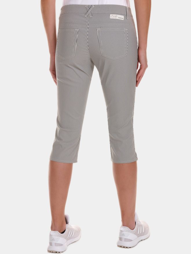 Alberto Mona-C - WR Summer Stripe Capri Hose gestreift