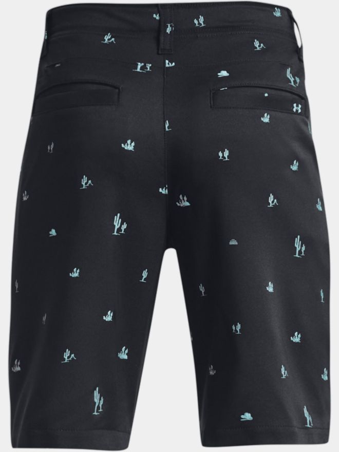 Under Armour Boys Golf Printed Short schwarz