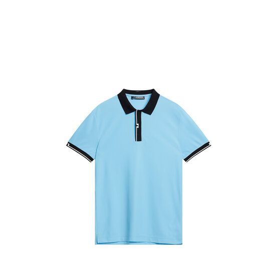 J.Lindeberg  Bay Slim Half Sleeve Polo light blue