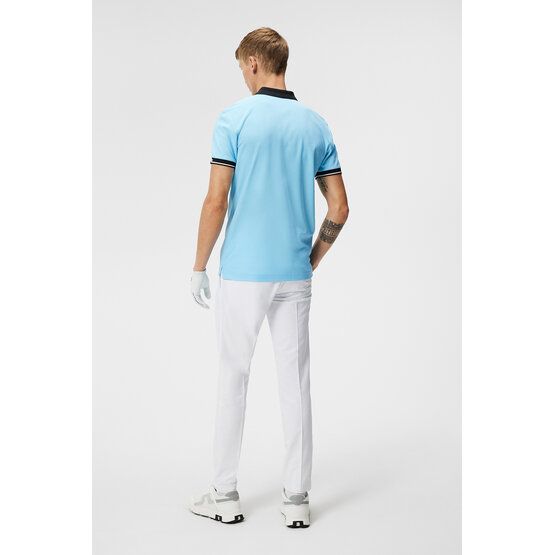 J.Lindeberg  Bay Slim Half Sleeve Polo light blue