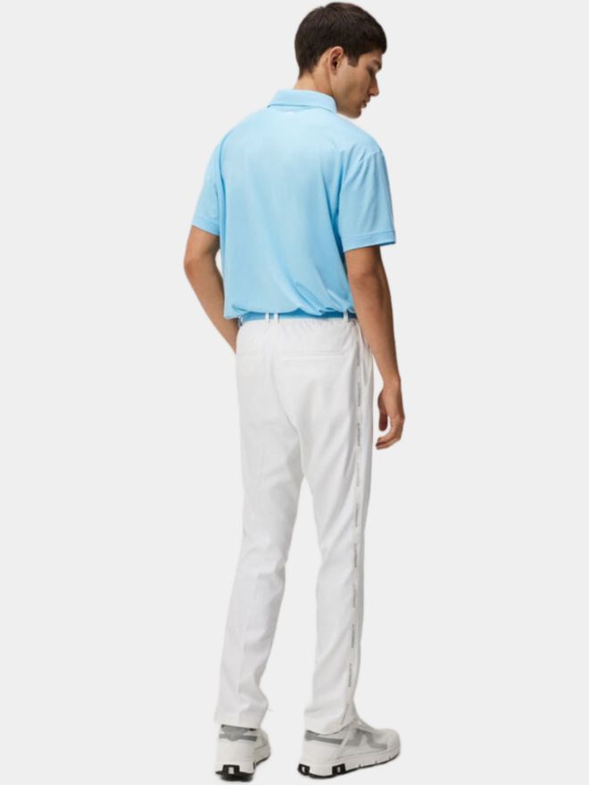 J.Lindeberg Klas Regular Fit Golf Halbarm Polo hellblau