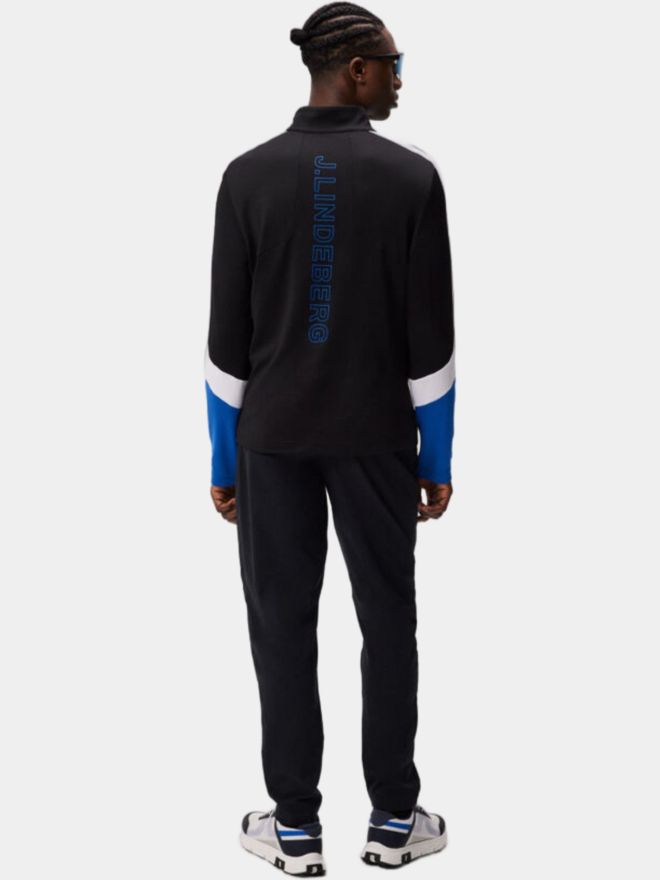 J.Lindeberg Carl Stretch Midlayer schwarz