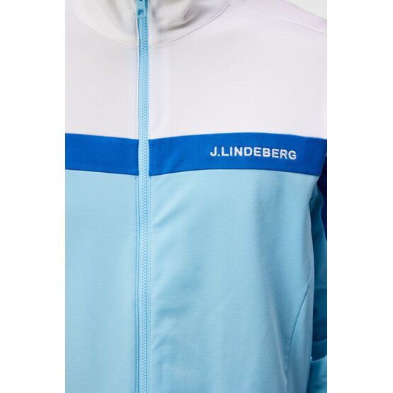 J.Lindeberg Jarvis Mid Layer Stretch Jacke hellblau