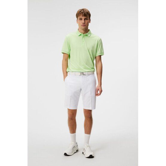 J.Lindeberg Tour Tech Reg Fit Halbarm Polo hellgrün