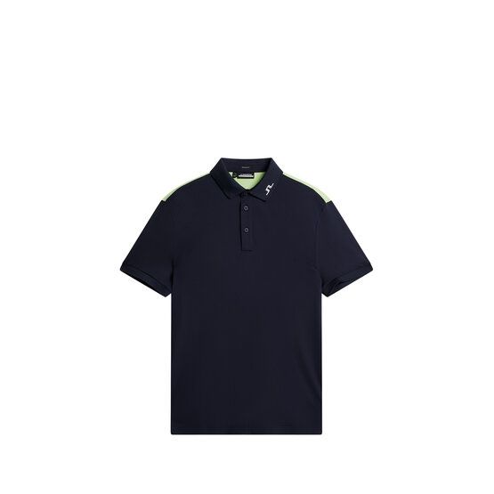 J.Lindeberg  Jeff Reg Fit Half Sleeve Polo navy