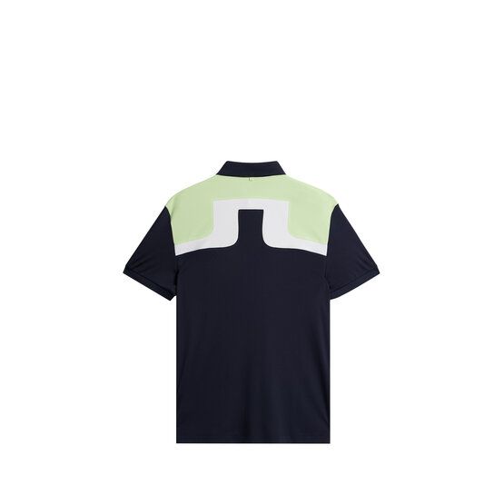 J.Lindeberg  Jeff Reg Fit Half Sleeve Polo navy