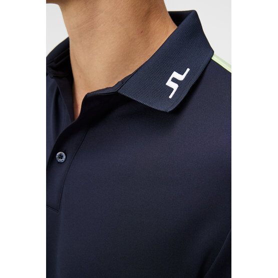 J.Lindeberg Jeff Reg Fit Halbarm Polo navy