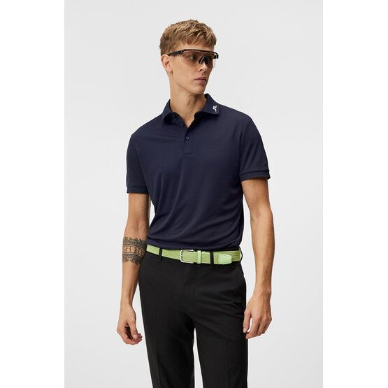 J.Lindeberg Jeff Reg Fit Halbarm Polo navy