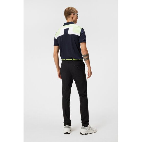 J.Lindeberg  Jeff Reg Fit Half Sleeve Polo navy