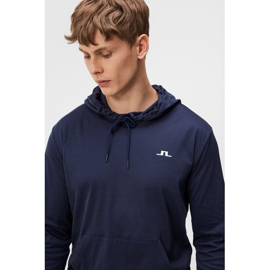 J.Lindeberg Roland Hood Stretch Midlayer navy