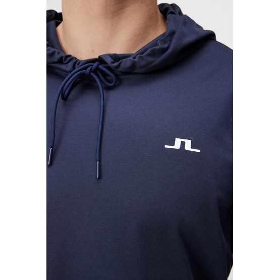 J.Lindeberg Roland Hood Stretch Midlayer navy