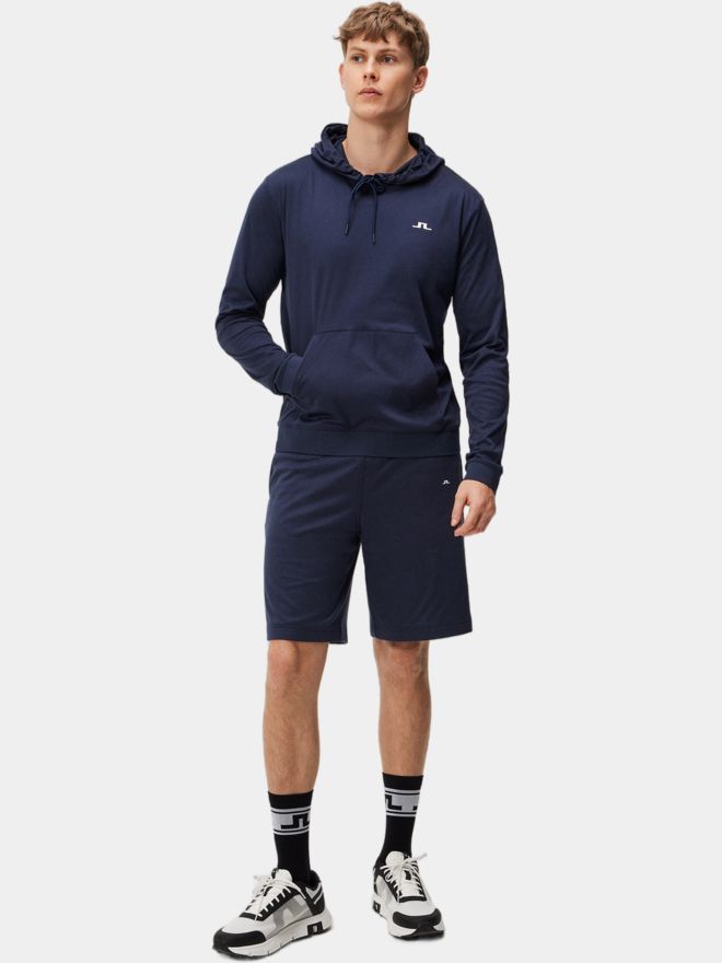 J.Lindeberg Roland Hood Stretch Midlayer navy
