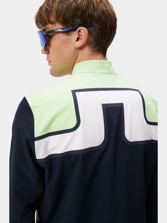 J.Lindeberg Jeff Hybrid Jacket Windstopp Jacke navy