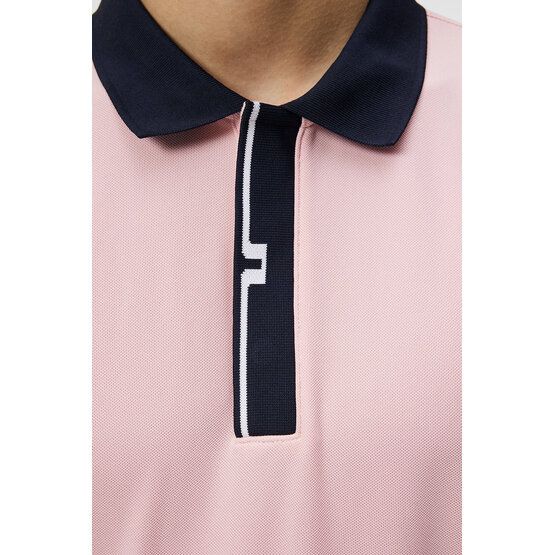 J.Lindeberg  Bay Slim Half Sleeve Polo pink