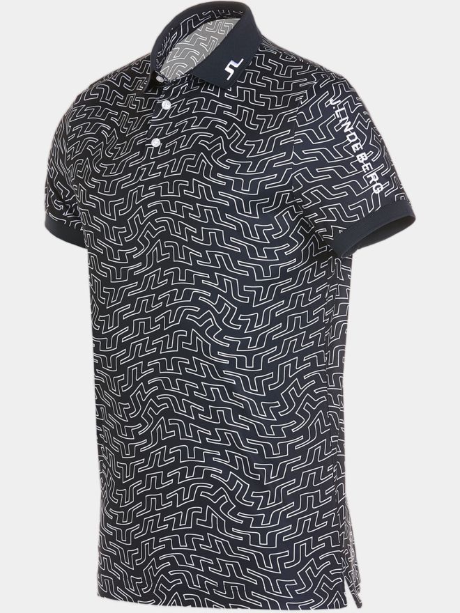 J.Lindeberg Tour Tech Golf GH Halbarm Polo navy