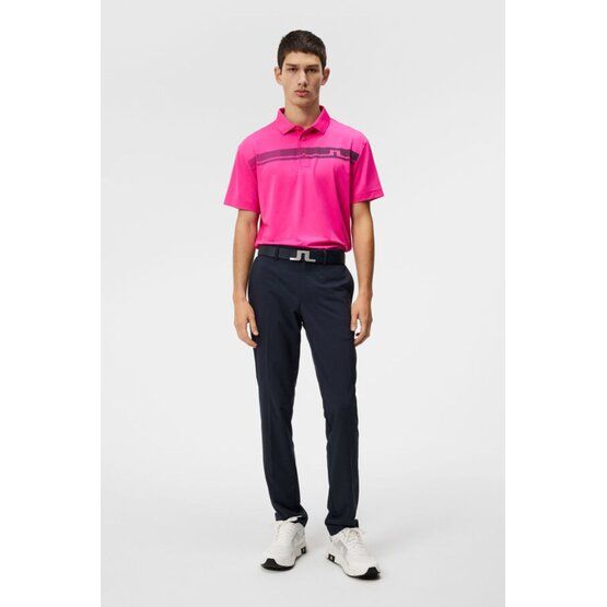 J.Lindeberg  Klas Regular Fit Golf Half Sleeve Polo fuchsia