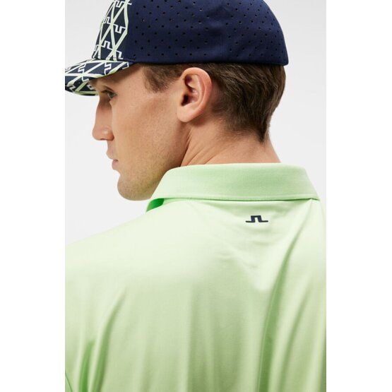 J.Lindeberg  Klas Regular Fit Golf Half Sleeve Polo light green