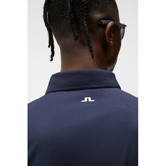 J.Lindeberg Klas Regular Fit Golf Halbarm Polo navy