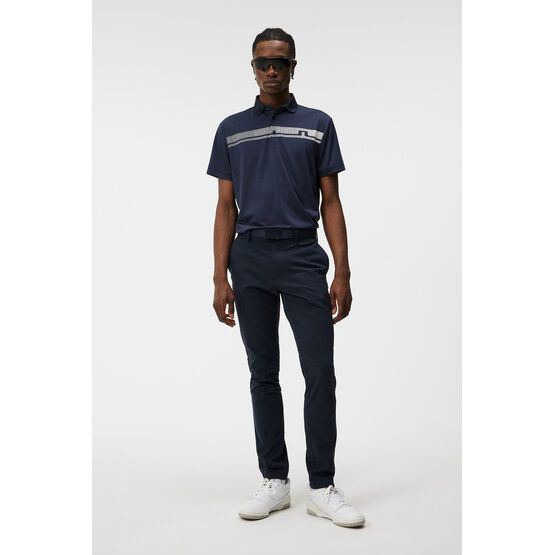 J.Lindeberg Klas Regular Fit Golf Halbarm Polo navy