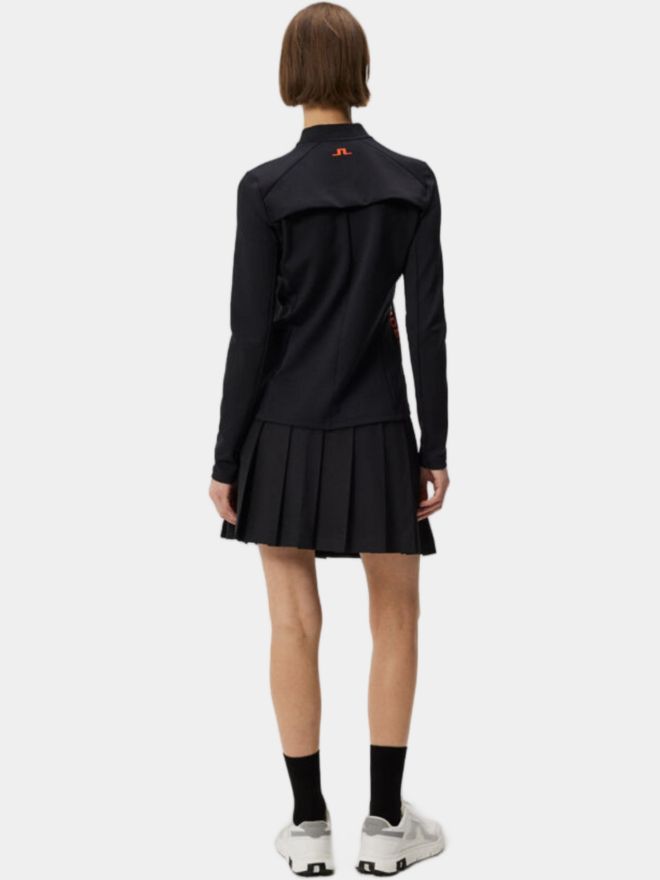 J.Lindeberg Faye Stretch Midlayer schwarz