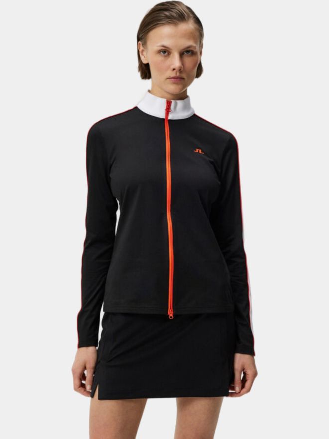 J.Lindeberg Tamara Mid Layer Stretch Jacke schwarz