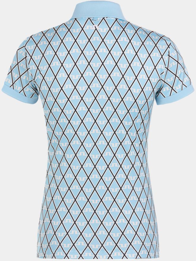 J.Lindeberg Tour Tech Golf GH Halbarm Polo türkis