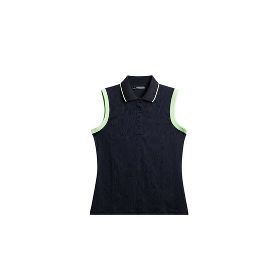 J.Lindeberg  Purple Sleeveless Top Polo navy