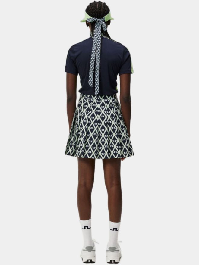 J.Lindeberg Pip Halbarm Polo navy