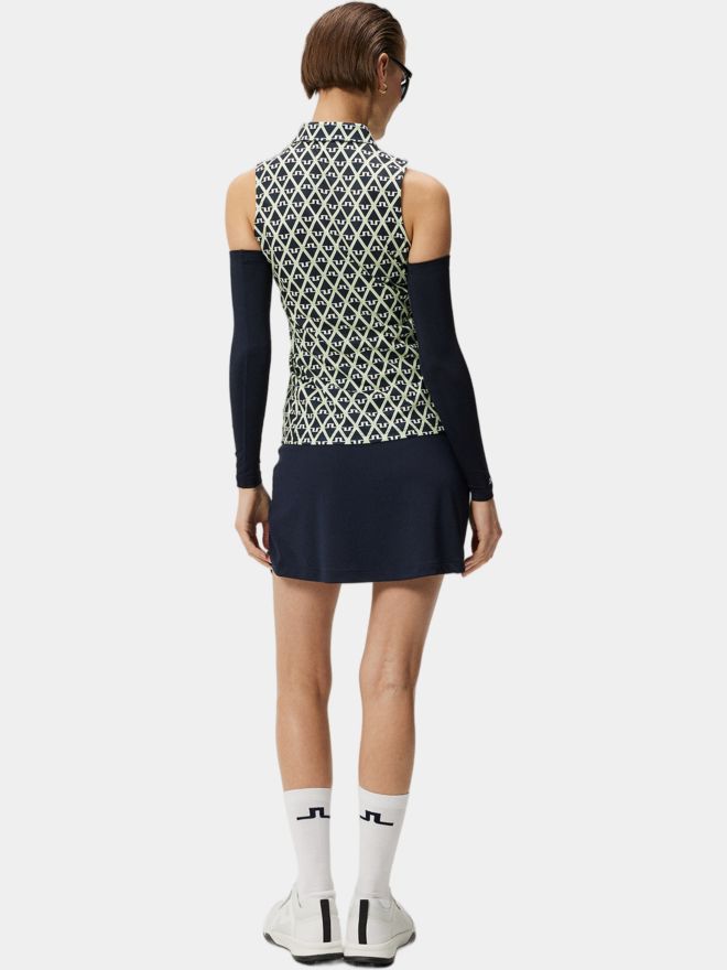 J.Lindeberg Dena Print Sleeveless Top ohne Arm Polo mehrfarbig