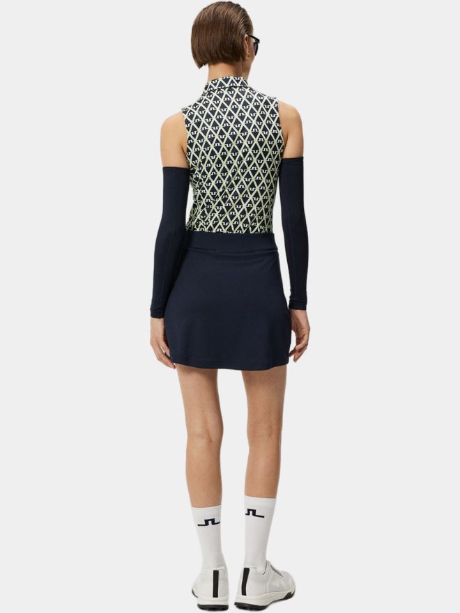 J.Lindeberg Thea Mid Skirt kurz Skort navy