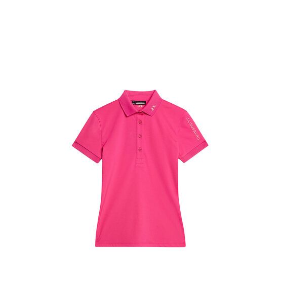 J.Lindeberg  Tour Tech Half Sleeve Polo pink