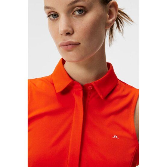 J.Lindeberg  Dena Sleeveless Top Polo orange