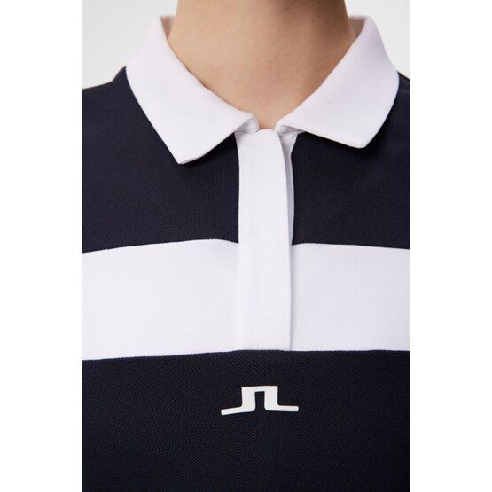 J.Lindeberg  Zahara long sleeve polo navy