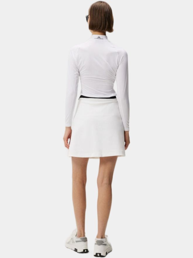 J.Lindeberg Themba Skirt kurz Skort weiß