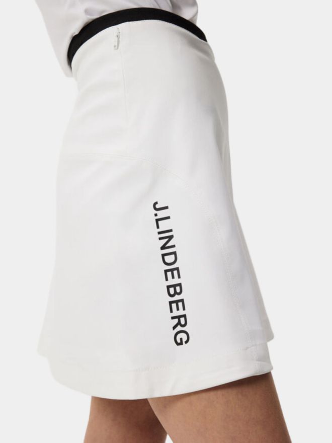 J.Lindeberg Themba Skirt kurz Skort weiß